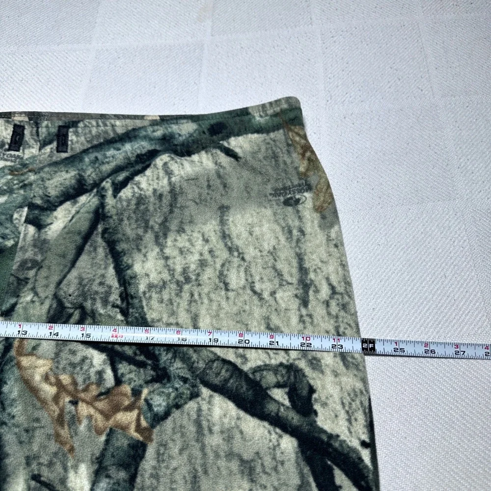 Russell Outdoors Cargo Pants Mens XL/2XL Fleece Mossy Oak Treestand Camo APX G2